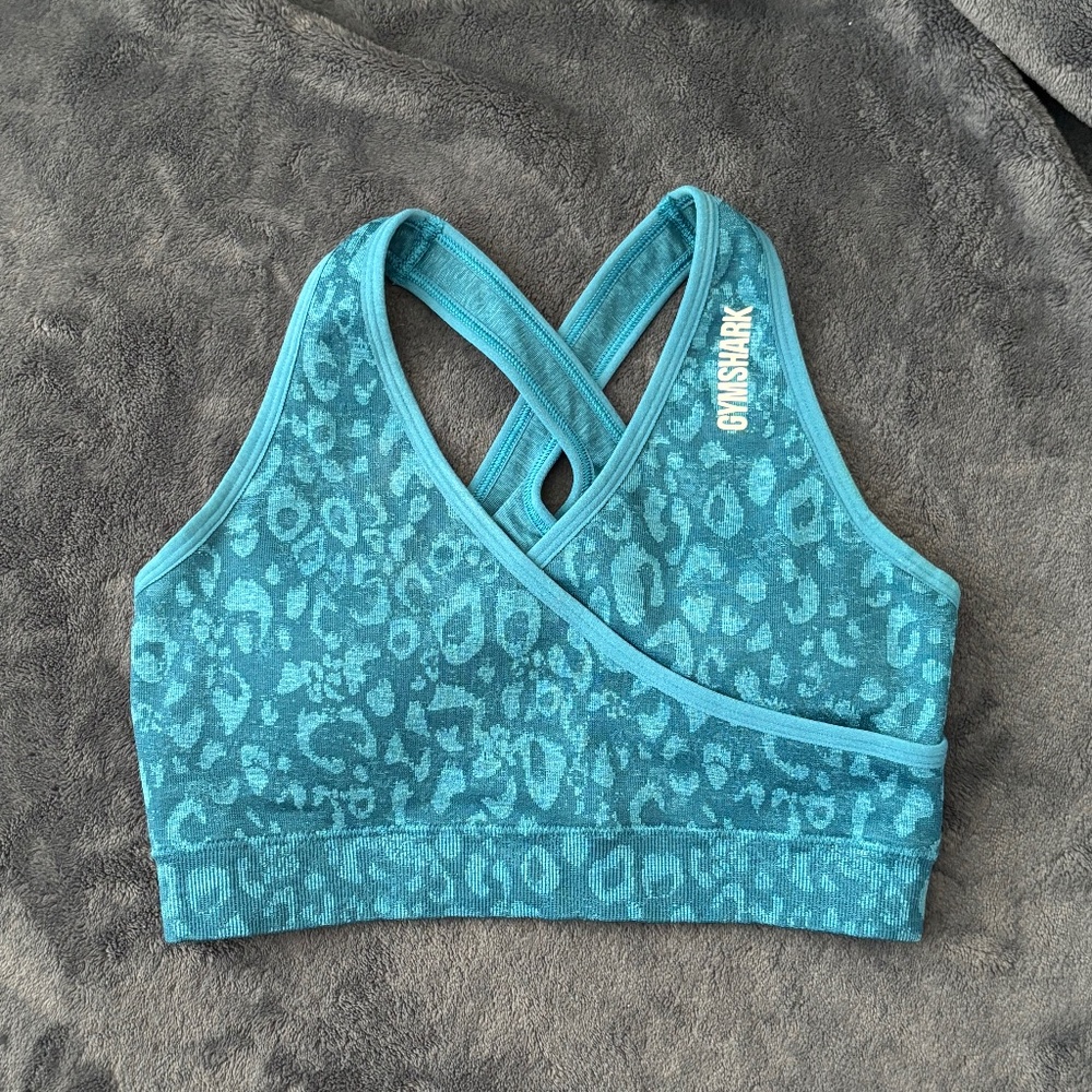 Gymshark Adapt Seamless Animal Sports Bra - M